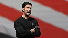 Arsenal manager Mikel Arteta