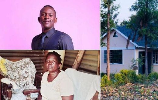 Comedian YY builds his mother a modern house in the Village