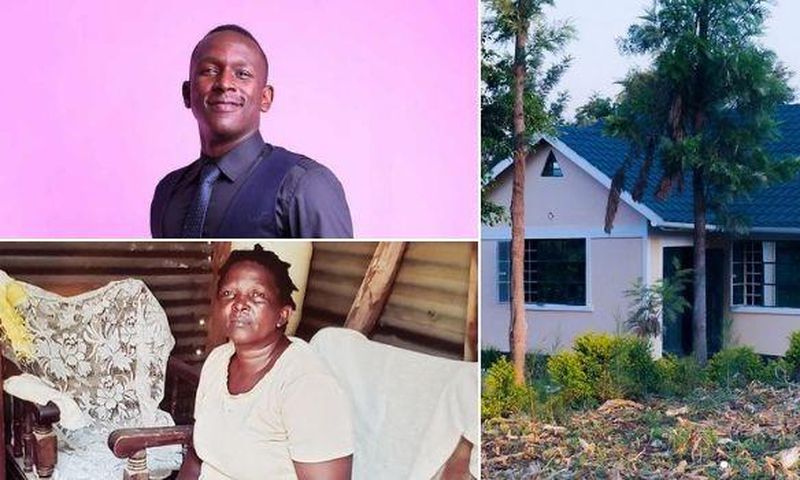 Comedian YY builds his mother a modern house in the Village