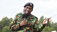 Deputy Inspector General Edward Mbugua