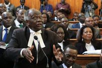 Dr John Khaminwa during a past trial