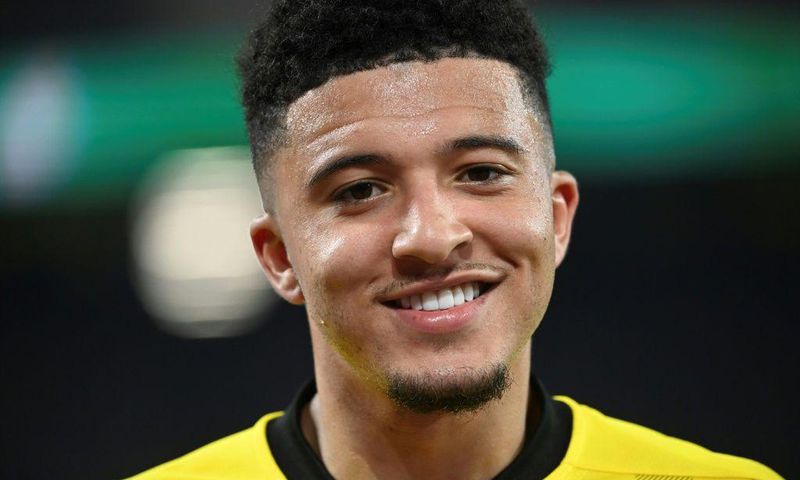 On his way to Old Trafford -- England winger Jadon Sancho has joined Manchester United from Borussia Dortmund in a five-year deal