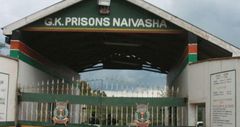 File image of the entrance to Naivasha GK Prison