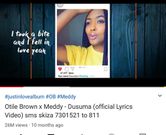 Otile Brown over the moon as his songs become Most viewed Kenyan songs on YouTube (Screenshots)