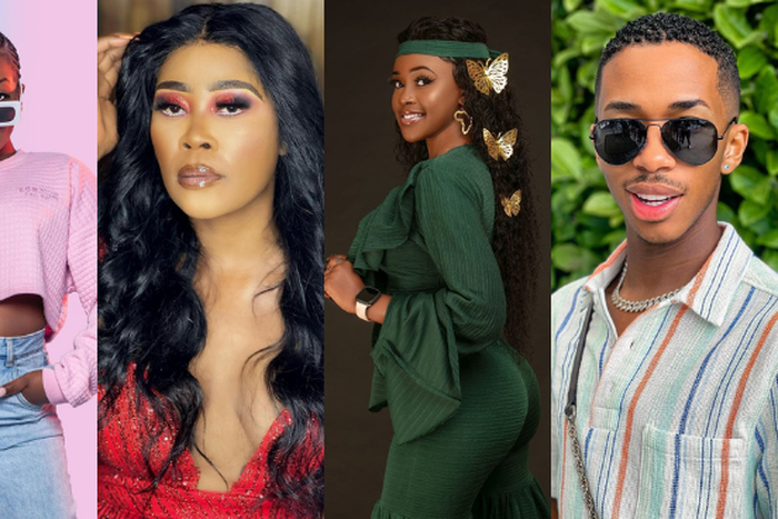 Witney Ramabulana, Tyra Chikocho, Azziad Nasenya and Lasizwe