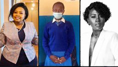 Senator Millicent Omanga, Diana Nyokabi and singer Akothee