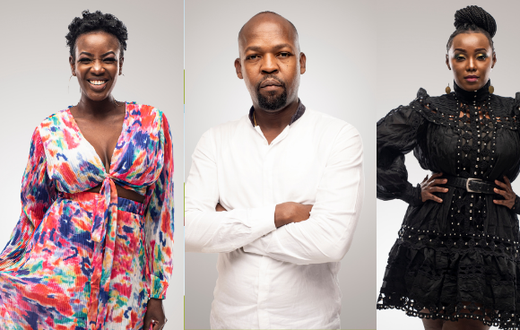 Mumbi Maina, Alex Mwakideu and Kate Actress