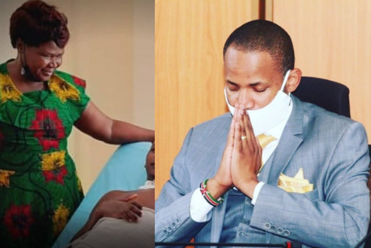 MP Babu Owino mourns DJ Evolve's Mother Mary Hongo