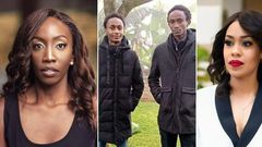 Citizen TV news anchors Yvonne Okwara and Victoria Rubadiri