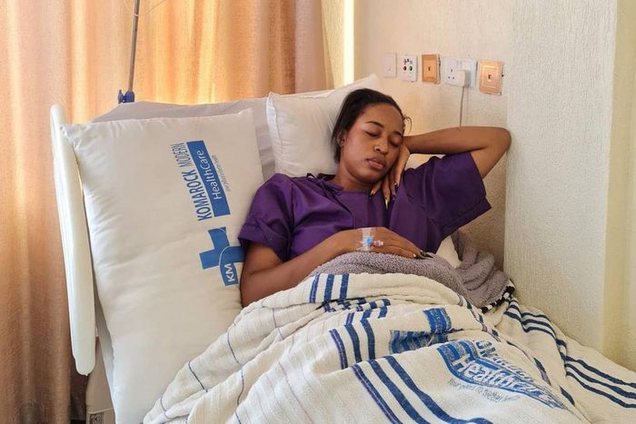 Bahati’s wife Diana Marua Hospitalized [Photos]