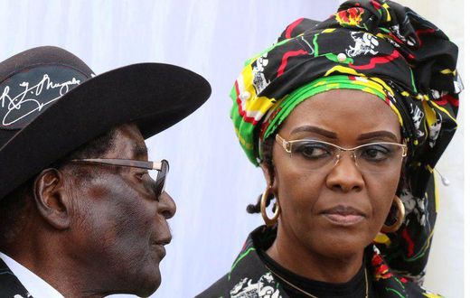 Mugabe's wife fined for improper burial, Image Courtesy BBC