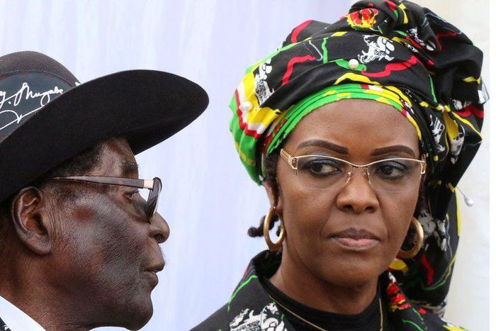 Mugabe's wife fined for improper burial, Image Courtesy BBC