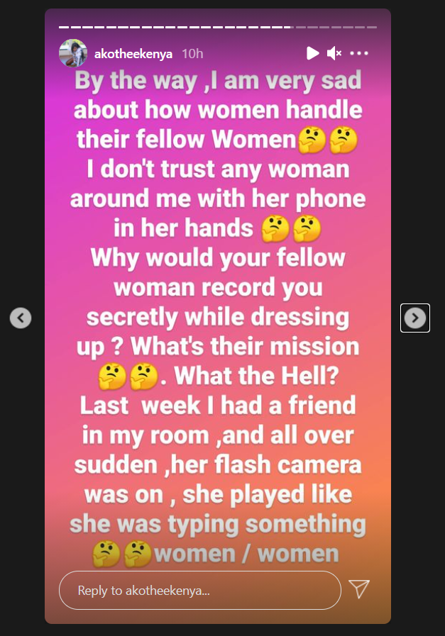 Akothee weighns in after Bridget Acheing’s nudes were leaked online