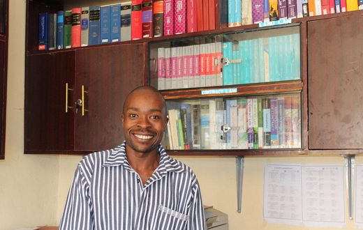 Isaac is 35 years of age and has been in Kamiti Prison for more than 10 years