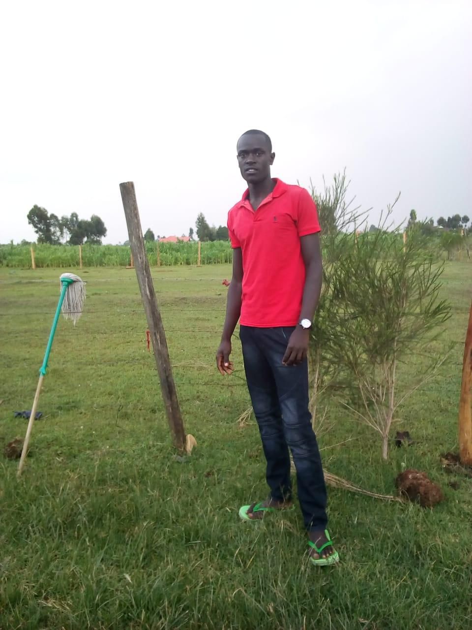 Cheruiyot on a daily basis runs from home which is four kilometres away from school. COURTESY: Dennis.