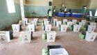 File image of ballot boxes being prepared by IEBC officials ahead of an election