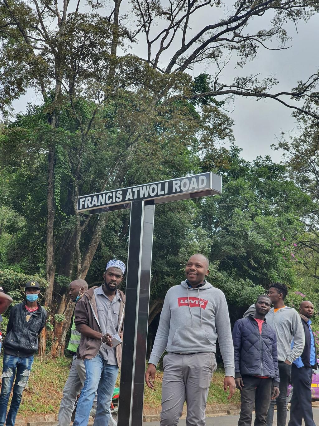 New look Atwoli Road sign