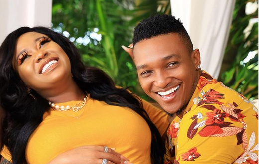 Socialite Vera Sidika with Tanzanian husband Brown Mauzo