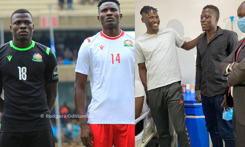 Michael Olunga clears Patrick Matasi’s Sh429K hospital bill after he was involved in Accident with family