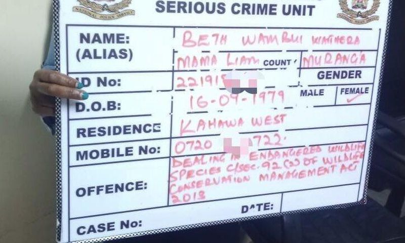 42 year old woman arrested with endangered sandal wood worth Sh750,000