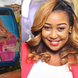 Betty Kyallo’s reaction as she spots Huge gravity of her face on Nairobi Matatu (Photos)