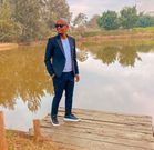 Khaki pants look by Kenyan influencer Ben Cyco [Instagram: @bencyco]