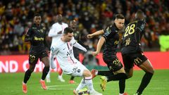 Lionel Messi and Paris Saint-Germain struggled against Lens before escaping with a 1-1 draw