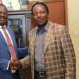 ODM National Treasurer Timothy Bosire and ODM Party Leader  Raila Odinga