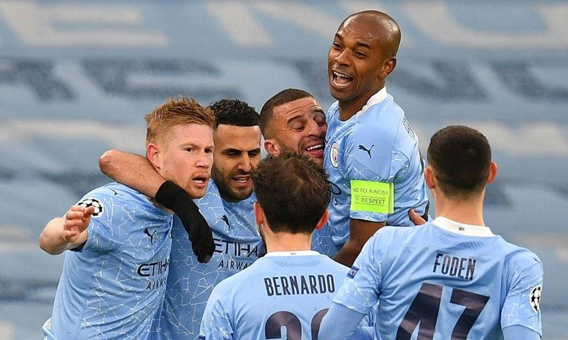 Blue moon rising: Manchester City have reached the Champions League final for the first time in their history
