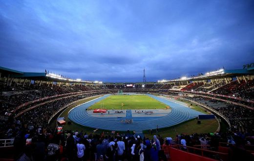 NAIROBI, KENYA - JULY 15: A general view on day four of the IAAF U18 World Championships at the Kasarani Stadium on July 15, 2017 in Nairobi, Kenya. (Photo by Stephen Pond/Getty Images for IAAF)