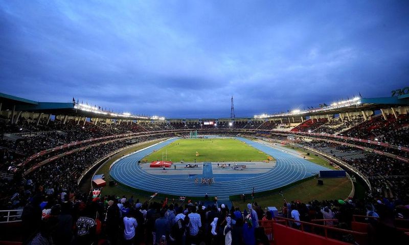 NAIROBI, KENYA - JULY 15: A general view on day four of the IAAF U18 World Championships at the Kasarani Stadium on July 15, 2017 in Nairobi, Kenya. (Photo by Stephen Pond/Getty Images for IAAF)