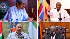 Here are some highlights and key quotes from 5 African leaders at the doorstep of a new year.