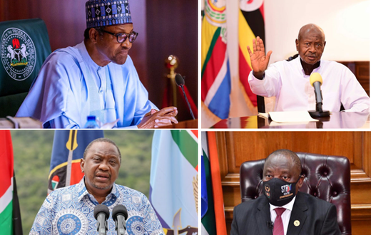 Here are some highlights and key quotes from 5 African leaders at the doorstep of a new year.