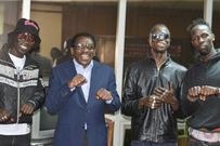 Senator James Orengo with the Mbogi Genje group