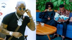 Harmonize’s surprise message to Ex-Lover Jacqueline Wolper after giving Birth (Screenshot)