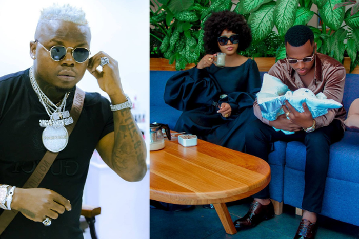 Harmonize’s surprise message to Ex-Lover Jacqueline Wolper after giving Birth (Screenshot)