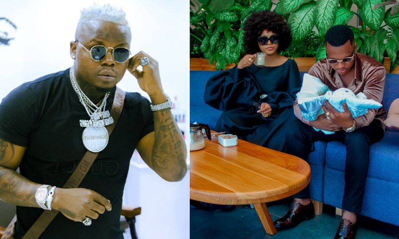 Harmonize’s surprise message to Ex-Lover Jacqueline Wolper after giving Birth (Screenshot)