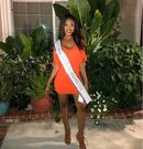 In 2015, the 24 year old dark-haired chest-nut skinned beauty was crowned The Face of Kenya USA. In 2020 she awarded the title of Miss Hacienda Heights USA and got to represent her hometown in the 2020 contest of Miss California USA.