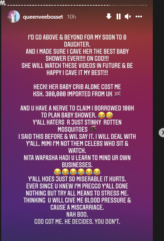 Vera Sidika's posts