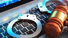 illustration of cyber crime