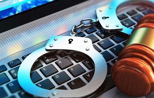 illustration of cyber crime