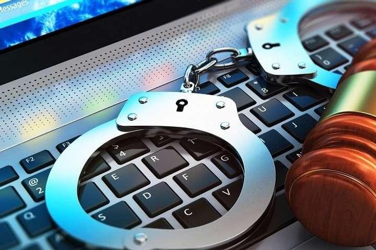 illustration of cyber crime
