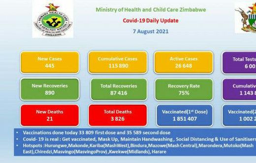 Ministry of Health and Child Care, Zimbabwe