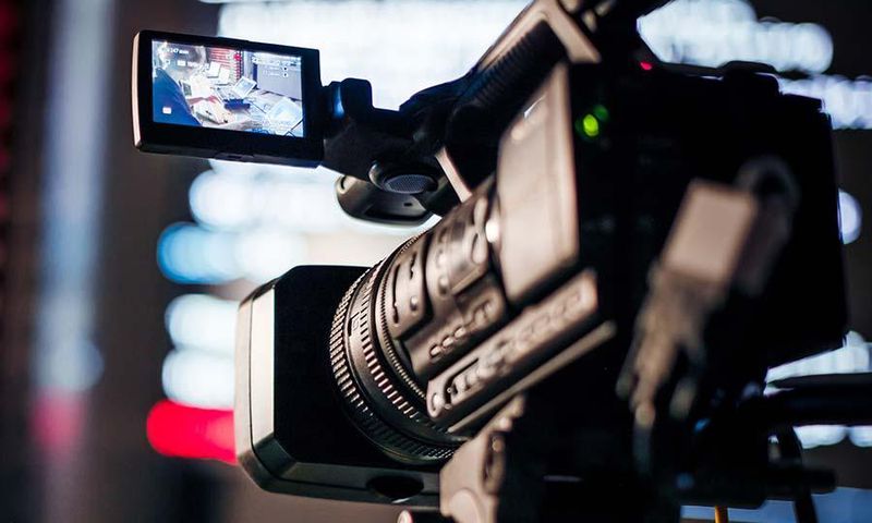 A video camera