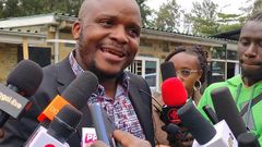 Jalango talking to vincent Mboya