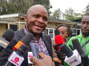 Jalango talking to vincent Mboya