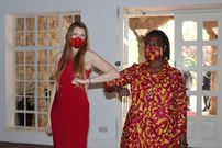 UK High Commissioner Jane Marriott with Narc-Kenya party leader Martha Karua Queen Elizabeth's 95th birthday