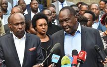 The Late Retired President Moi's sons, MP Raymond Moi & Senator Gideon Moi