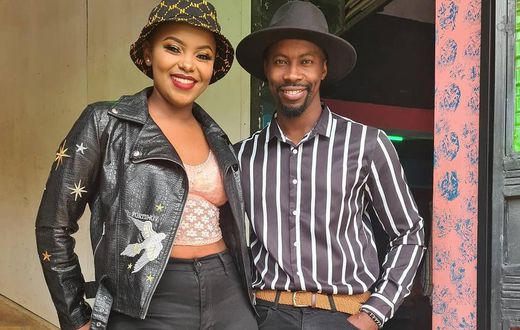 Actor Ronald Ndubi aka Victor Hausa and Dorea Chege alias Magie