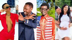 Huddah Monroe, Omosh, Henry Desagu and Vera Sidika with Mauzo